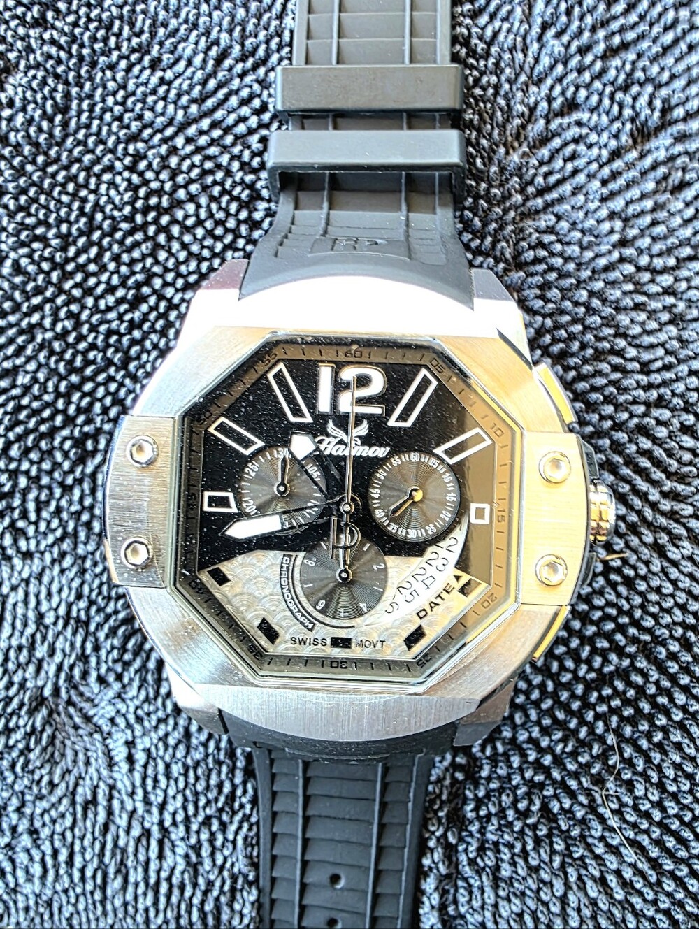 Haimov Chronograph Watch (Authenticated by Ebay Services)